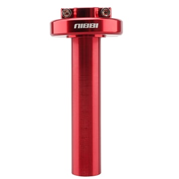 Gas handle pit bike NIBBI racing CNC red