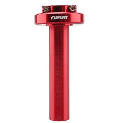 Gas handle pit bike NIBBI racing CNC red