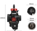 Carburetor PE 30 NIBBI racing black