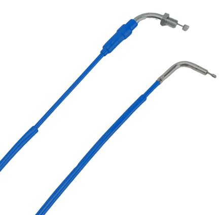 Gas cable NIBBI racing PE 181cm (173 / 8) blue