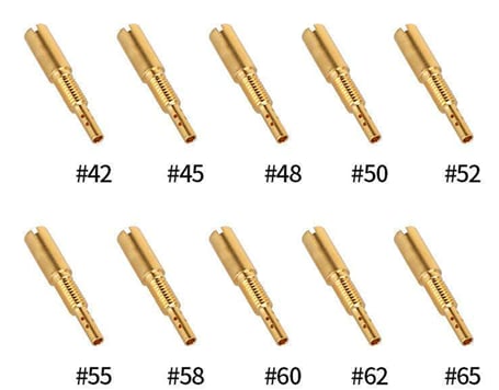 Pilot jets of the NIBBI carburetor racing PWN