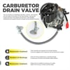 Carburetor PD24J NIBBI racing - set