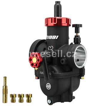 Carburetor PE 28 NIBBI racing black